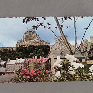Share Vintage Postcard - Quebec City in Bloom - Dexter Press